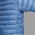 Cornflower Montane Women's Anti-Freeze Hooded Down Jacket Model 4 FAFZHCOR