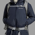 Eclipse Blue Montane Women's Alta Lite Waterproof Jacket Model 6 FALLJECL