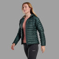 Deep Forest Montane Women's Anti-Freeze Lite Hooded Down Jacket Model 6 FANLHDFO