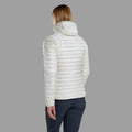 Powder Montane Women's Anti-Freeze Lite Hooded Down Jacket Model Back FANLHPOW