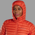 Tigerlily Montane Women's Anti-Freeze Lite Hooded Down Jacket Model 4 FANLHTIG