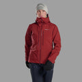 Dark Maple Montane Women's Alta XT Waterproof Jacket Model Back FAXTJDAM