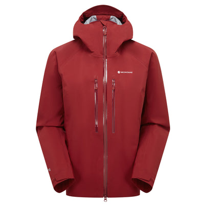 Dark Maple Montane Women's Alta XT Waterproof Jacket Front FAXTJDAM