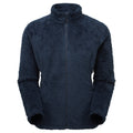 Eclipse Blue Montane Women's Caldus Fleece Jacket Front FCAJAECL