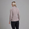 Oyster Montane Women's Caldus Fleece Jacket Model Back FCAJAOYS
