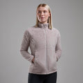 Oyster Montane Women's Caldus Fleece Jacket Model 3 FCAJAOYS
