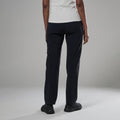 Black Montane Women's Caelum Pants Model Back FCAPLBLA