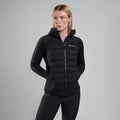 Black Montane Women's Composite Hooded Down Jacket Model 4 FCOHOBLA