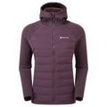 Mulberry Montane Women's Composite Hooded Down Jacket Front FCOHOMUL