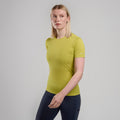 Citrus Spring Montane Women's Dart Lite T-Shirt Model Front FDITSCSP