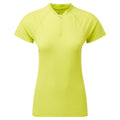 Citrus Spring Montane Women's Dart Nano Zip T-Shirt Front FDNZTCSP