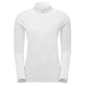 Powder Montane Women's Dart Zip Neck T-Shirt Front FDRZIPOW
