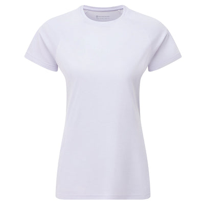 Lilac Haze Montane Women's Dart T-Shirt Front FDTTSLIL
