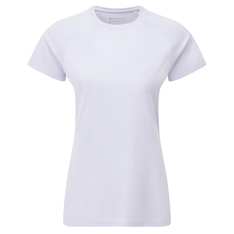 Lilac Haze Montane Women's Dart T-Shirt Front FDTTSLIL