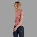 Pink Clay Montane Women's Dart T-Shirt Model 3 FDTTSPCL