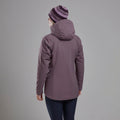 Moonscape Montane Women's Duality Insulated Waterproof Jacket Model Back FDUAJMOO