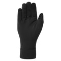 Black Montane Women's Dart XT Thermal Liner Gloves Model Back FDXTLBLA