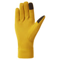 Ginkgo Gold Montane Women's Dart XT Thermal Liner Gloves Model Back FDXTLGIN