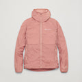 Pink Clay Montane Women's Featherlite Hooded Windproof Jacket Front FFELHPCL