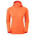 Tigerlily Montane Women's Fury Lite Hooded Fleece Jacket Front FFULHTIG
