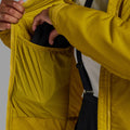 Ginkgo Gold Montane Women's Fortes XT Hooded Insulated Jacket Model 10 FFXTHGIN
