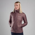 Moonscape Montane Women's Icarus Lite Hooded Jacket Model 3 FICLHMOO