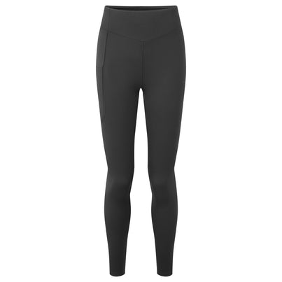 Black Montane Women's Ineo Lite Leggings Front FILISBLA