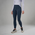 Eclipse Blue Montane Women's Ineo Lite Leggings Model Front FINLRECL