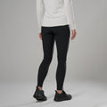 Black Montane Women's Ineo Leggings Model Back FIPARBLA