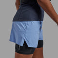 Cornflower Montane Women's Jetstream 4" Trail Running Shorts Model 3 FJSS4COR