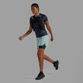 Sea Mist Montane Women's Jetstream 6" Trail Running Shorts Model 4 FJSS6SEA