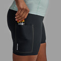 Black Montane Women's Jetstream 4" Trail Running Half Tights Model 3 FJST4BLA