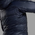 Eclipse Blue Montane Women's Kamen XT Hooded Down Jacket Model 3 FKAXHECL