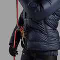 Eclipse Blue Montane Women's Kamen XT Hooded Down Jacket Model 7 FKAXHECL