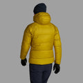 Ginkgo Gold Montane Women's Kamen XT Hooded Down Jacket Model Back FKAXHGIN