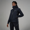 Black Montane Women's Norste Waterproof Jacket Model 5 FNOJABLA