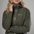 Moss Montane Women's Norste Waterproof Jacket Model 5 FNOJAMOS