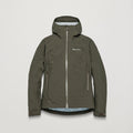 Moss Montane Women's Norste Waterproof Jacket Front FNOJAMOS