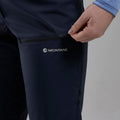 Eclipse Blue Montane Women's Nordes Softshell Pants Model 4 FNORPECL