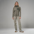 Caper Montane Women's Protium CP Hooded Fleece Jacket Model 3 FPCPHCAP