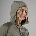 Caper Montane Women's Protium CP Hooded Fleece Jacket Model 6 FPCPHCAP