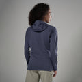 Dark Sky Montane Women's Protium CP Hooded Fleece Jacket Model Back FPCPHDAS