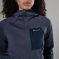 Dark Sky Montane Women's Protium CP Hooded Fleece Jacket Model 4 FPCPHDAS