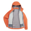 Tigerlily Montane Women's Phase Lite Waterproof Jacket Model Front FPLJATIG