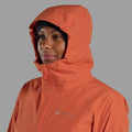 Tigerlily Montane Women's Phase Lite Waterproof Jacket Model 6 FPLJATIG