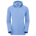 Cornflower Montane Women's Protium Lite Hooded Fleece Jacket Front FPOLHCOR