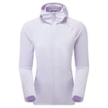Lilac Haze Montane Women's Protium Lite Hooded Fleece Jacket Front FPOLHLIL