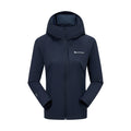Eclipse Blue Montane Women's Prasos Hooded Windproof Jacket  FPRAHECL