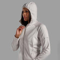 Oyster Montane Women's Protium Hooded Fleece Jacket Model 4 FPRHOOYS