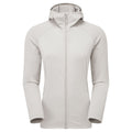 Oyster Montane Women's Protium Hooded Fleece Jacket Front FPRHOOYS